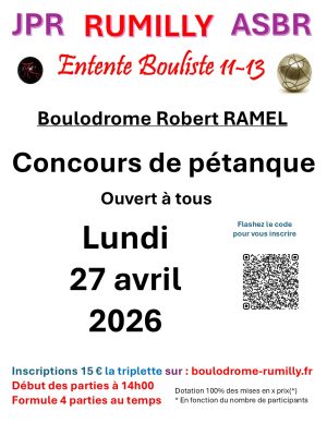 Affiche A3 concours du 27 avril