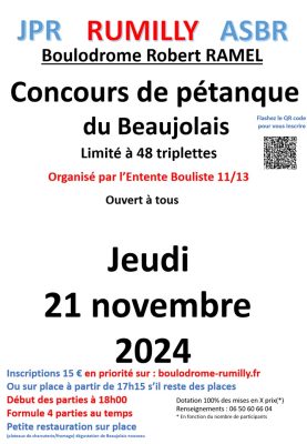 Affiche beaujolais A4