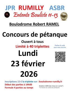 Affiche concours du 23 février 2026