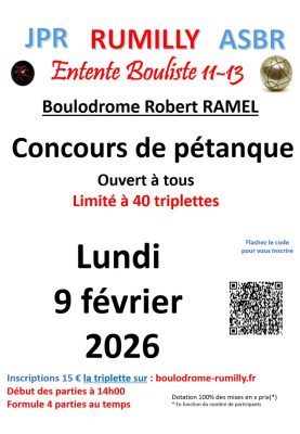 Affiche concours du 9 février 2026