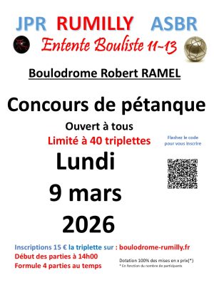 Affiche concours du 9 mars 2026
